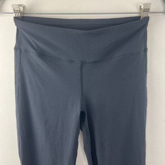 Under Armour Black Tech Mesh Crop Capri Pants All Season Leggings Yoga XS - Picture 2 of 8